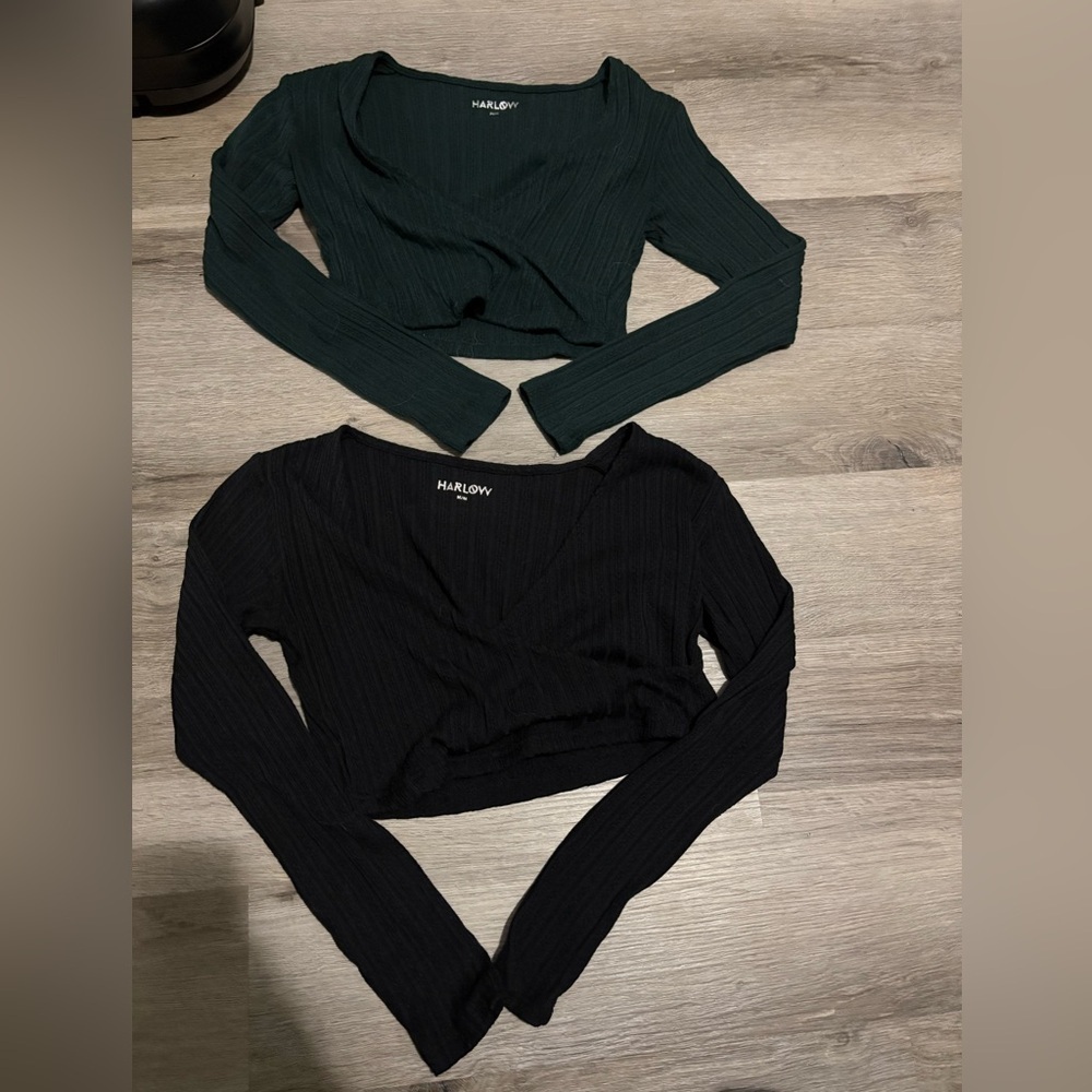 Set of 2 NWOT Harlow Crop Tops​​
